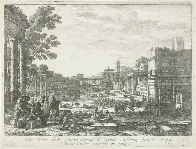 Claude Lorrain : Forum à Rome