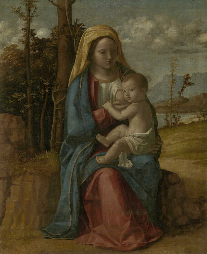 Giovanni Battista Cima da Conegliano : Vierge à l'enfant