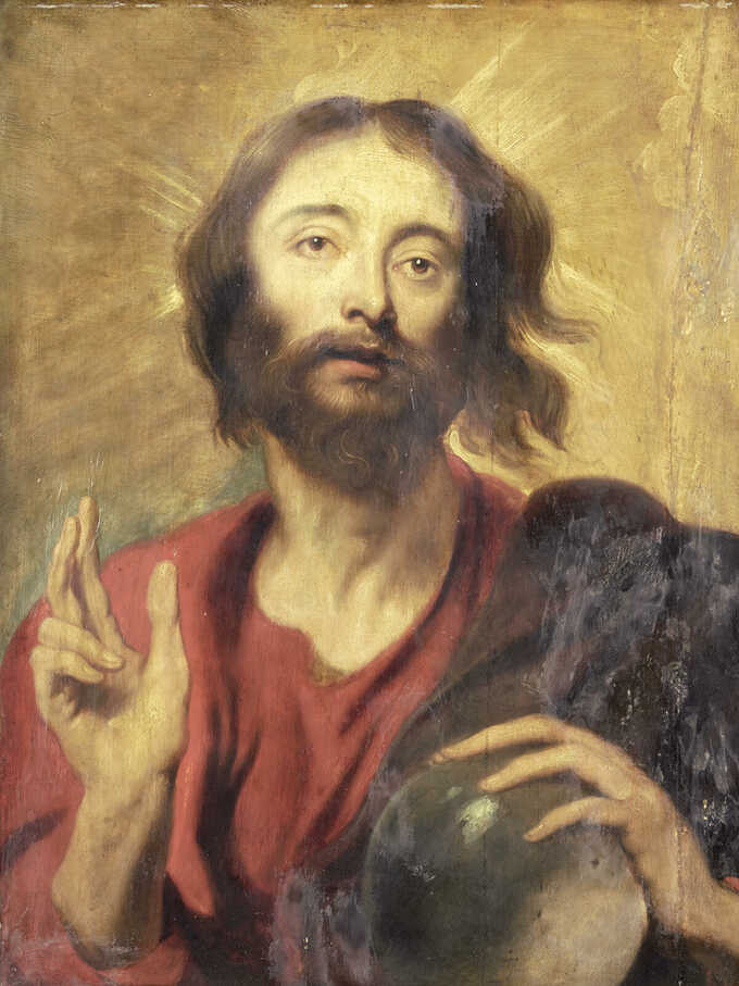 Anthony van Dyck : Christ comme sauveur du monde