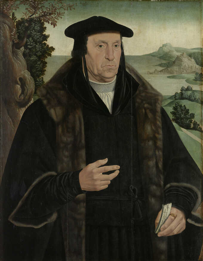 Jan van Scorel : Portrait de Cornelis Aerentsz van der Dussen (1481-1556)