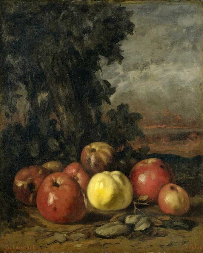 Gustave Courbet : Nature morte aux pommes