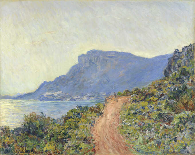 Claude Monet : La Corniche près de Monaco