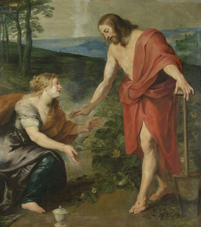 Peter Paul Rubens : Le Christ apparaissant à Marie-Madeleine en tant que jardinier (Noli me Tangere)