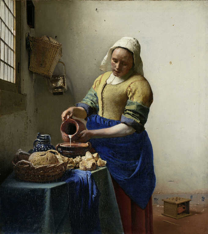 Johannes Vermeer : La Laitière