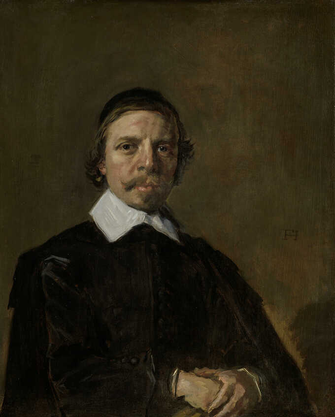 Frans Hals : Portrait d'un homme, peut-être un ecclésiastique