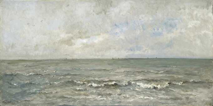 Charles-François Daubigny : Paysage marin