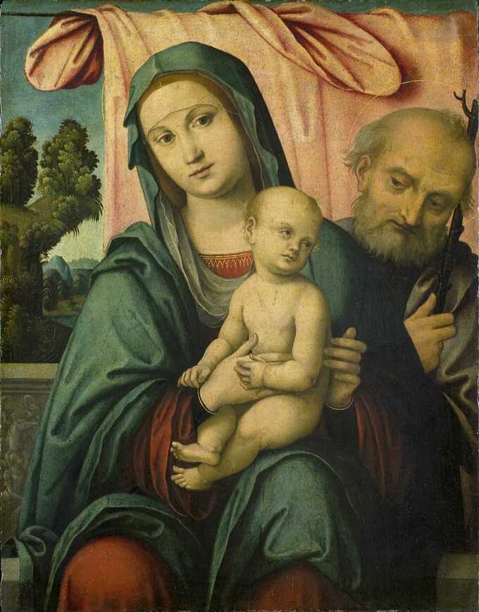 Lorenzo Costa : La Sainte Famille