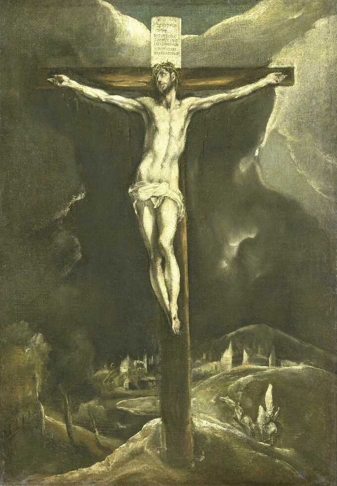 El Greco : Christ en croix