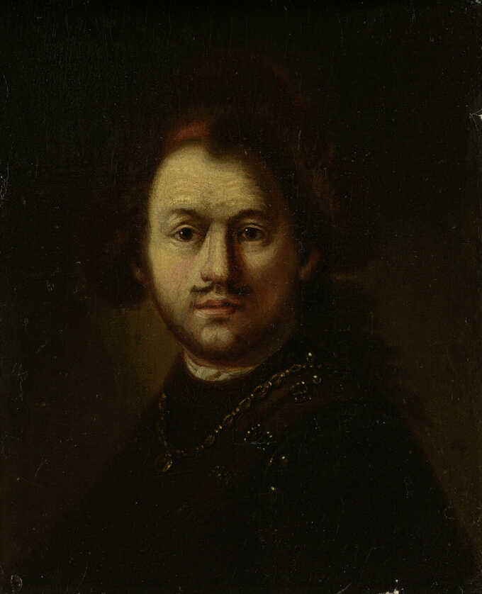 Rembrandt van Rijn : Portrait de Rembrandt Harmensz. du Rhin