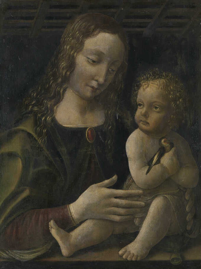 Francesco Napoletano : Vierge à l'Enfant