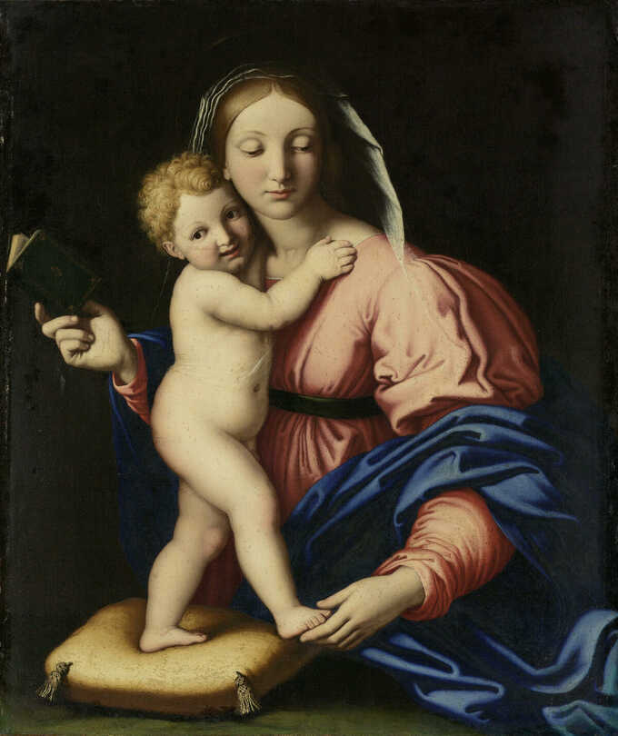 Giovanni Battista Salvi : Vierge à l'Enfant
