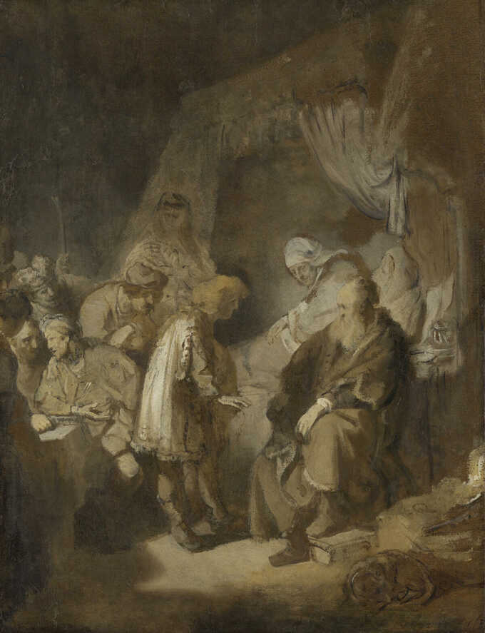 Rembrandt van Rijn : Joseph racontant ses rêves