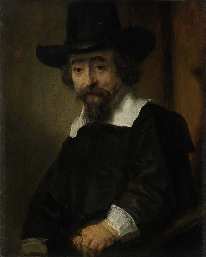 Rembrandt van Rijn : Portrait d'Ephraïm Bueno