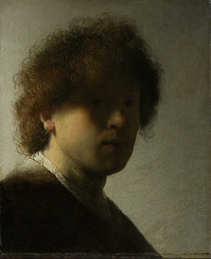 Rembrandt van Rijn : Autoportrait