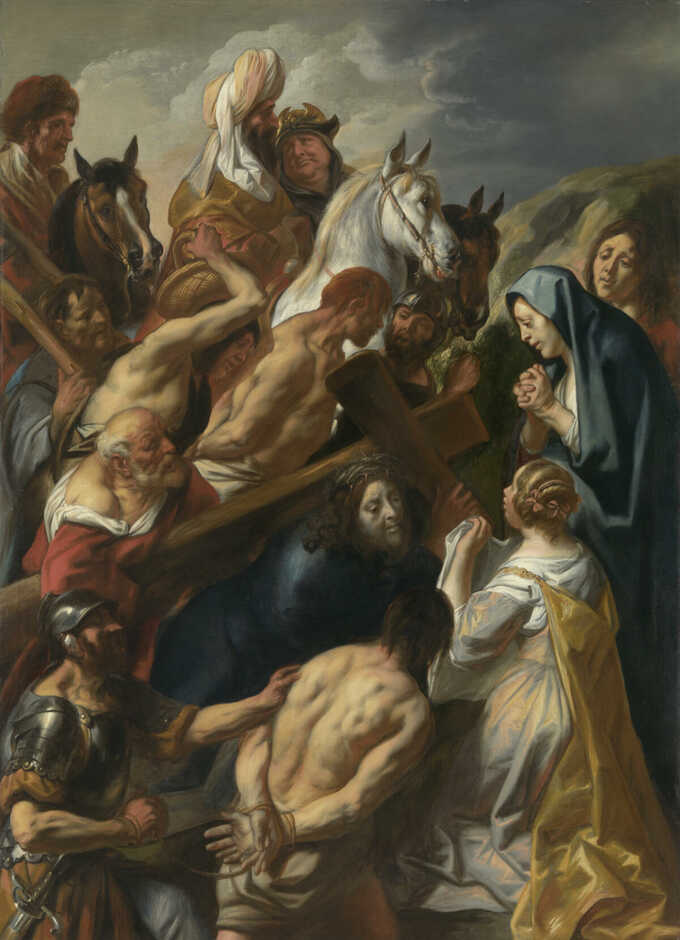 Jacques Jordaens : Le Christ sur le chemin du Calvaire