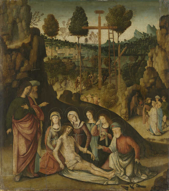 Bernardino Zaganelli di Bosio : Lamentation du Christ