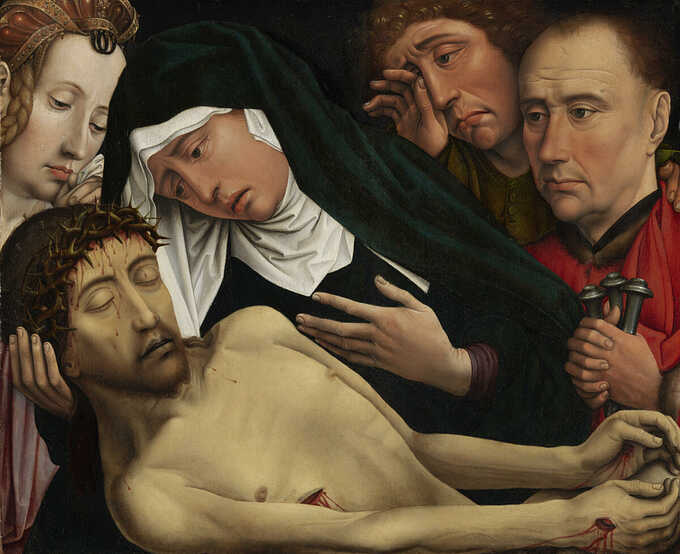 Colijn de Coter : La Lamentation du Christ