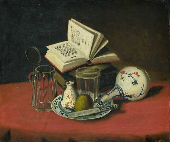 J. de Clercq (schilder) : Nature morte