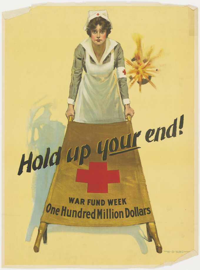 W. B. King, American, 1880–1927 : Tenez votre fin ! Semaine du fonds de guerre