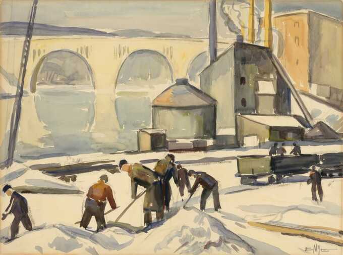 Edgar Nye, born Richmond, VA 1879-died Washington, DC 1943 : Employé CWA à Key Bridge