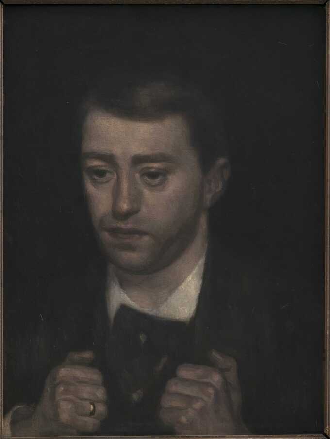 Hammershøi, Vilhelm : The Composer Fini Henriques