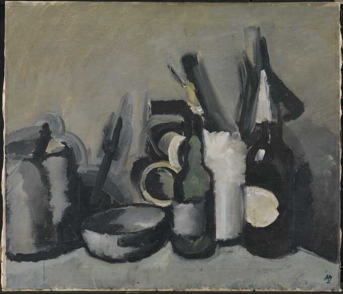 Giersing, Harald : Nature morte à la bouteille