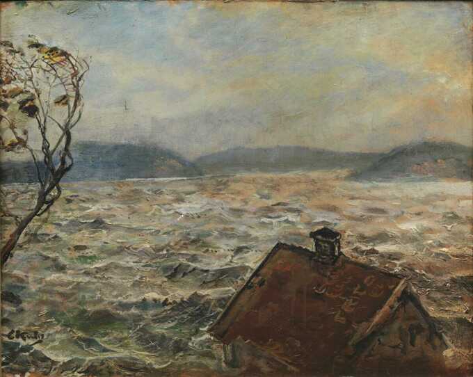 Krohg, Christian : Vue de Bjelkeviken