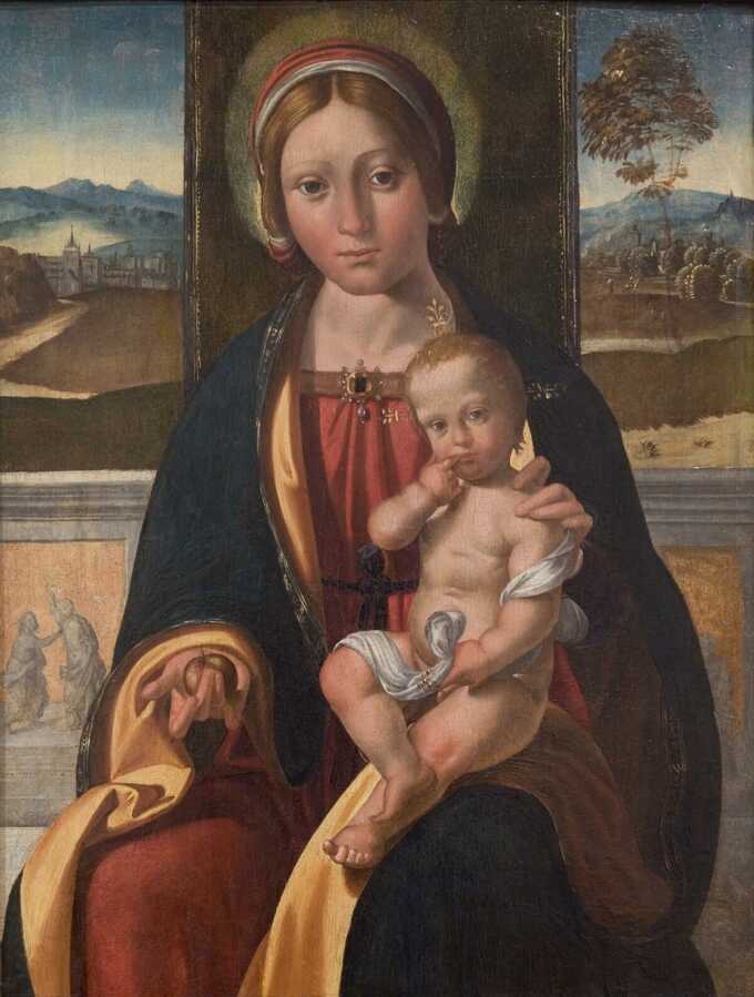 Garofalo, Benvenuto Tisi da : La Vierge et l'Enfant