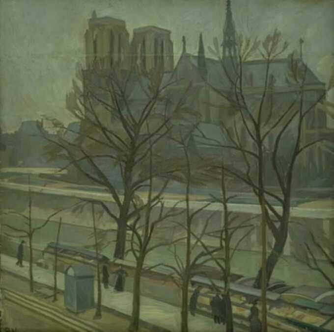 Weie, Edvard : From Quai de la Tournelle, Paris
