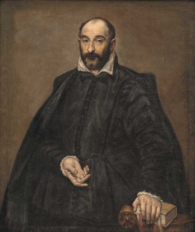 Greco, El : Portrait d'un homme