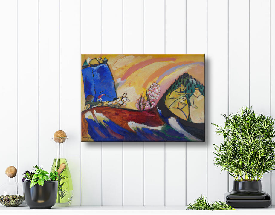 Vasily Kandinsky : Peinture avec Troïka