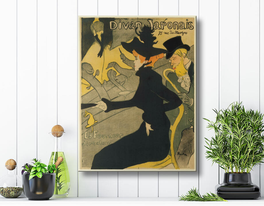 Henri de Toulouse-Lautrec : Divan Japonais