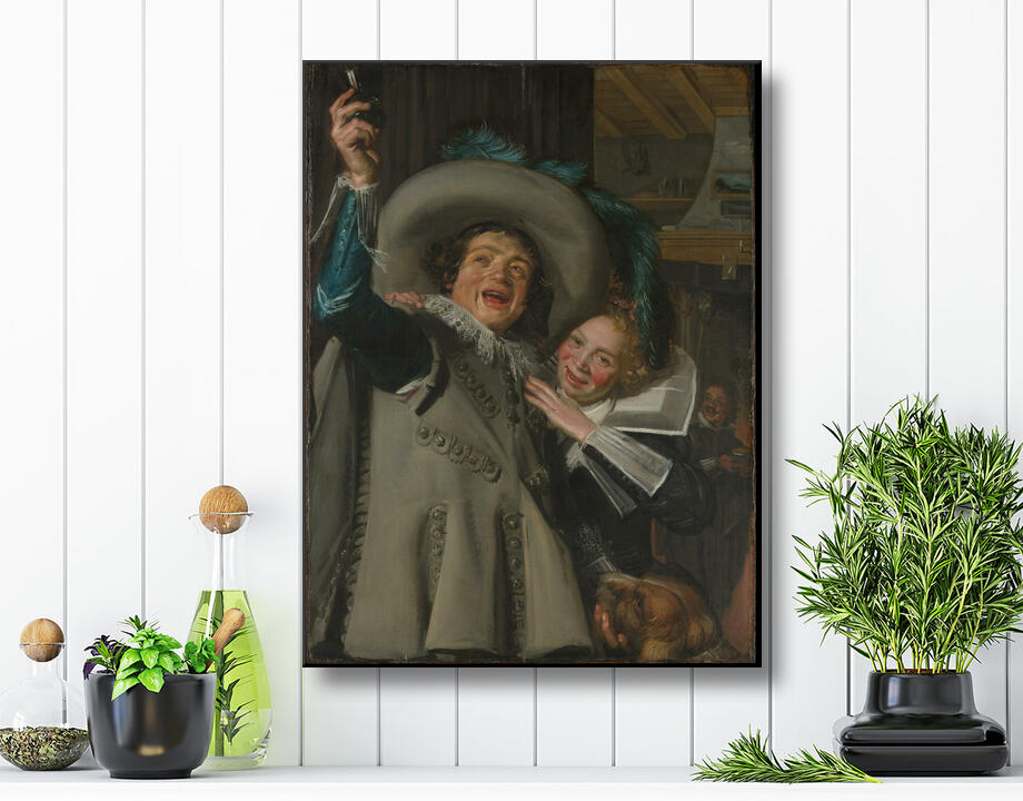 Frans Hals : Jeune homme et femme dans une auberge