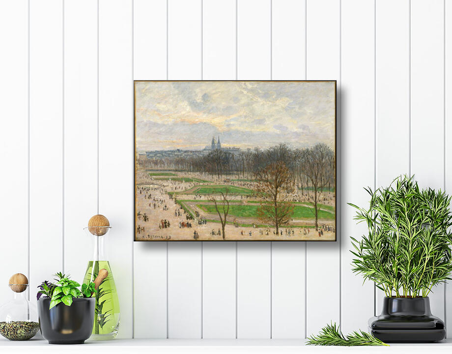 Camille Pissarro : Le Jardin des Tuileries un après-midi d