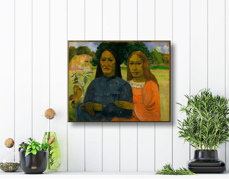 Paul Gauguin : Deux femmes