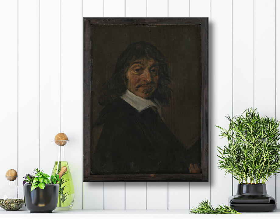 Hals, Frans : Portrait of René Descartes (1596-1650)