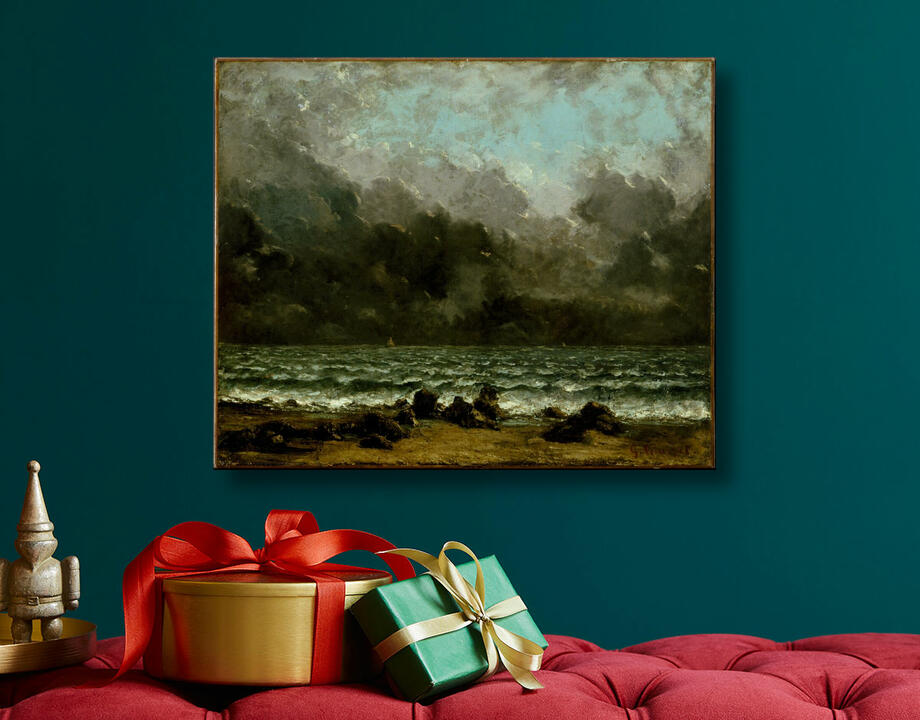 Gustave Courbet : La mer
