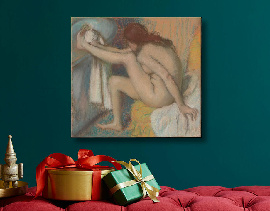 Edgar Degas : Femme séchant son pied