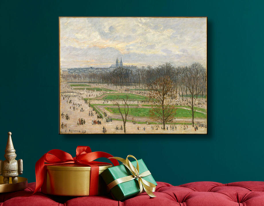 Camille Pissarro : Le Jardin des Tuileries un après-midi d