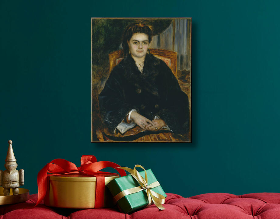 Auguste Renoir : Madame Édouard Bernier (Marie-Octavie-Stéphanie Laurens, 1838–1920)