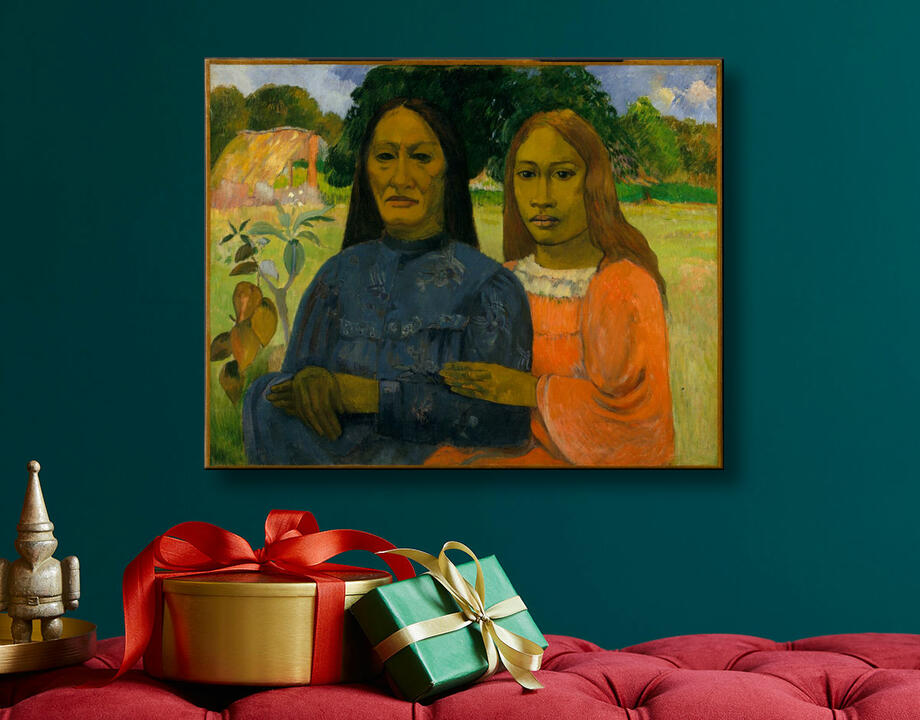 Paul Gauguin : Deux femmes