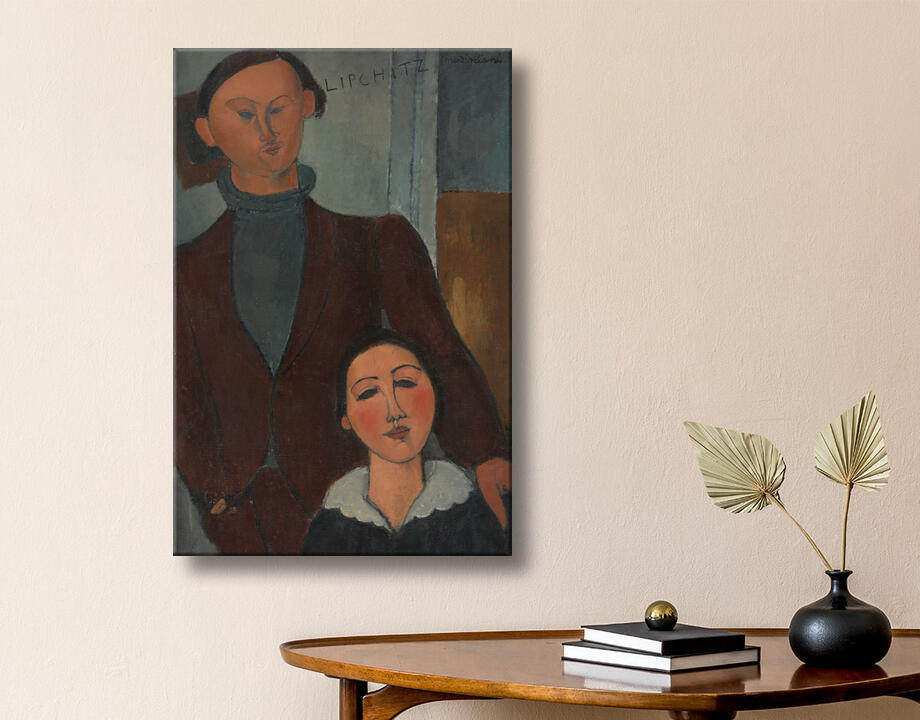 Amedeo Modigliani : Jacques et Berthe Lipchitz