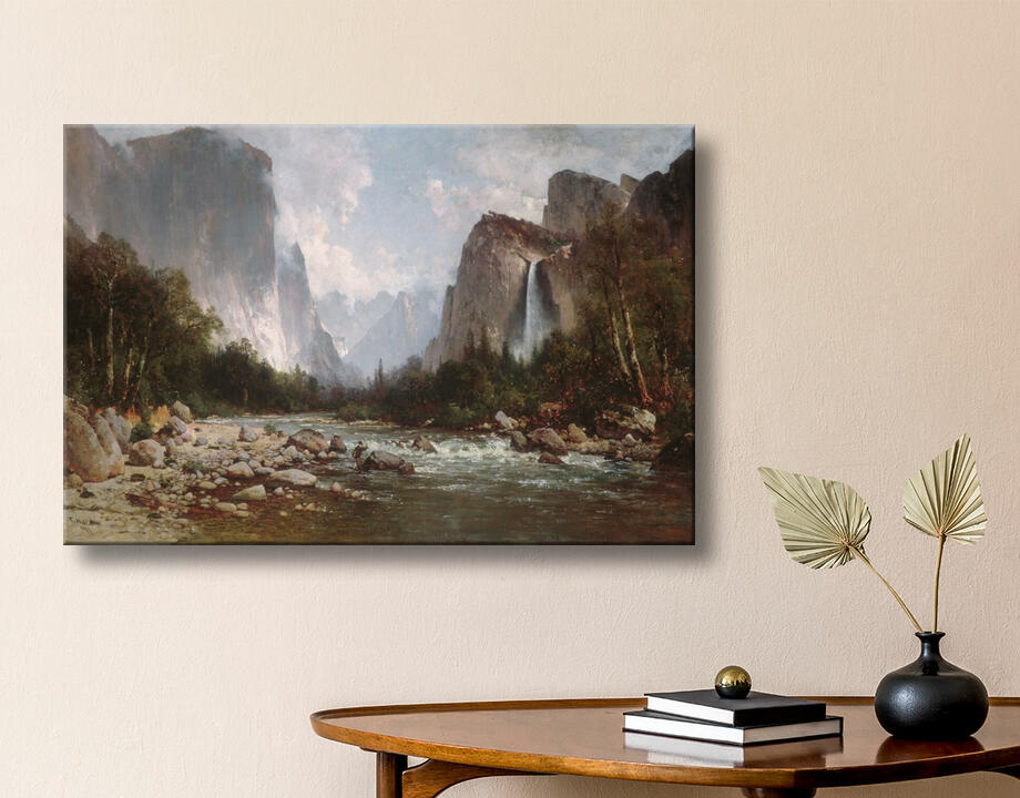 Thomas Hill : Vue sur la vallée de Yosemite