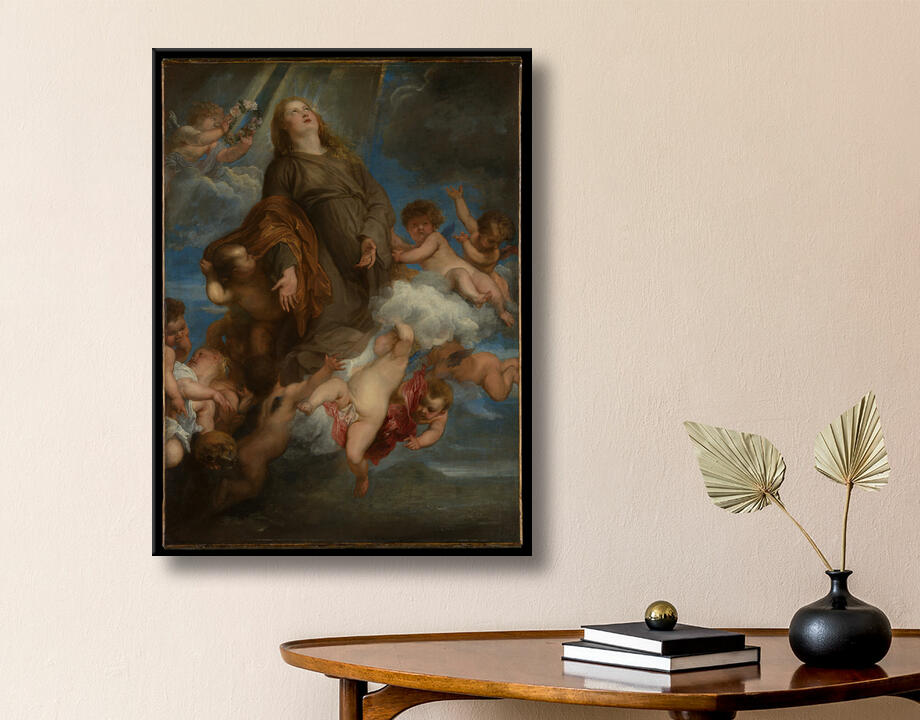 Anthony van Dyck : Sainte Rosalie intercédant pour les pestiférés de Palerme