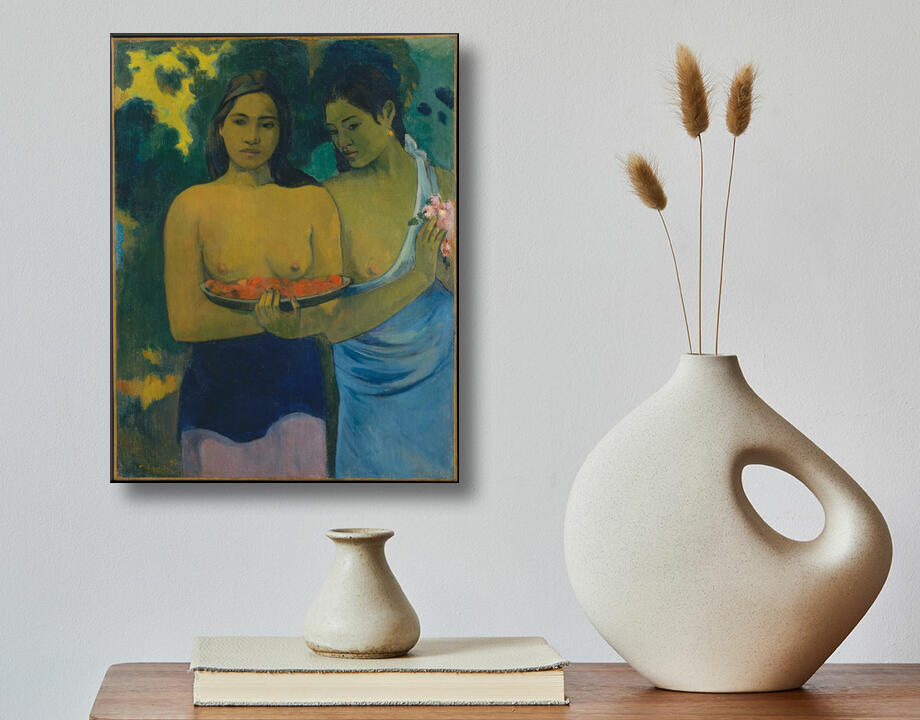 Paul Gauguin : Deux femmes tahitiennes