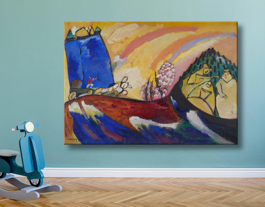 Vasily Kandinsky : Peinture avec Troïka