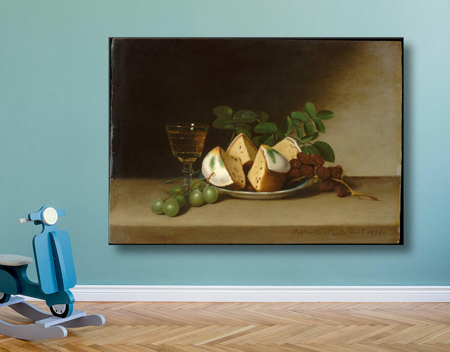 Raphaelle Peale : Nature morte au gâteau