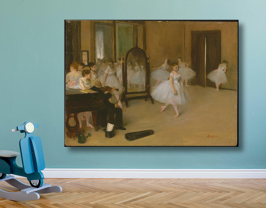 Edgar Degas : Le cours de danse