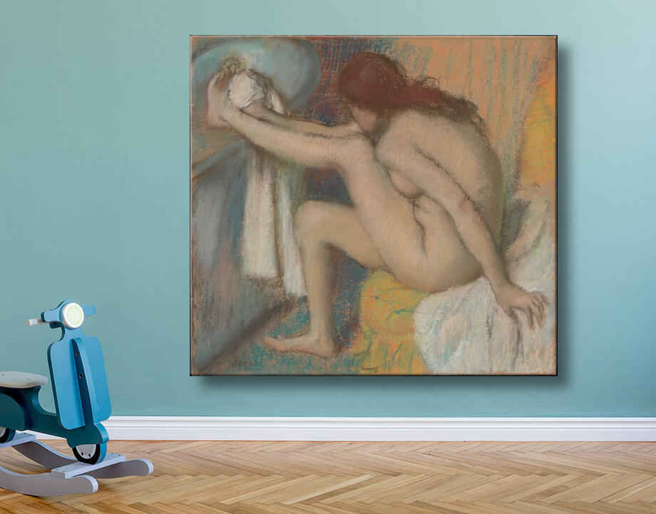Edgar Degas : Femme séchant son pied