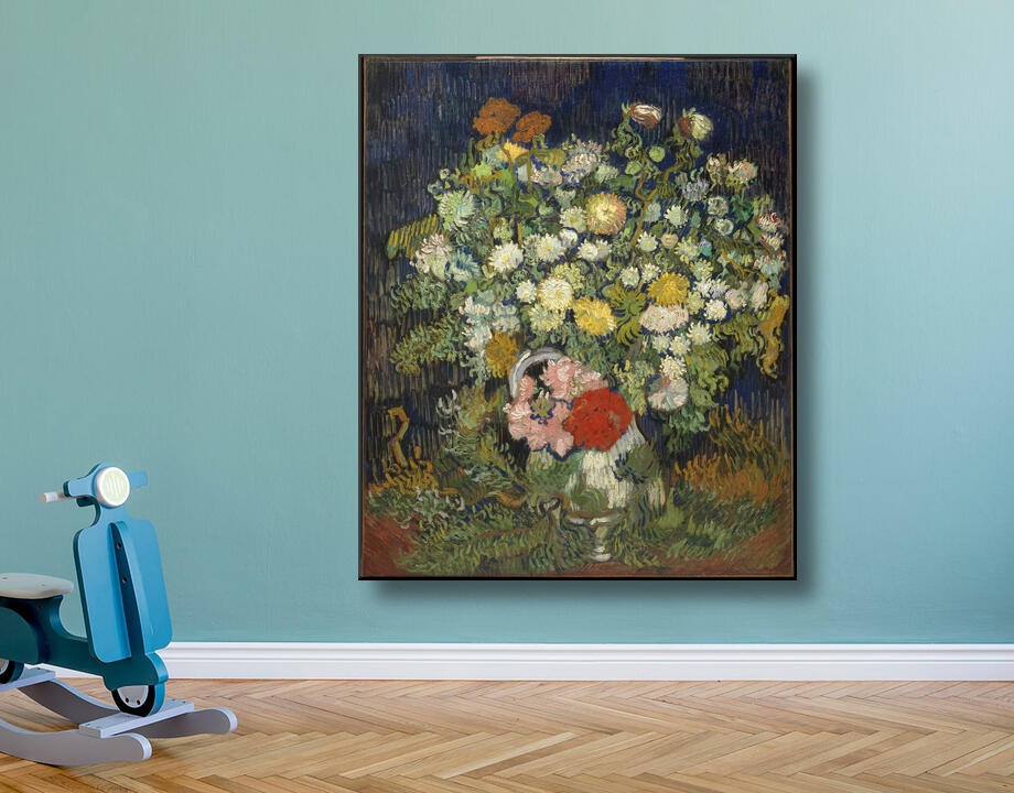 Vincent van Gogh : Bouquet de fleurs dans un vase